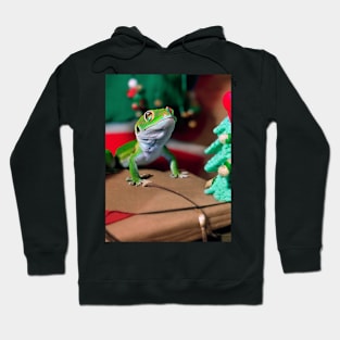 Gecko Christmas Hoodie